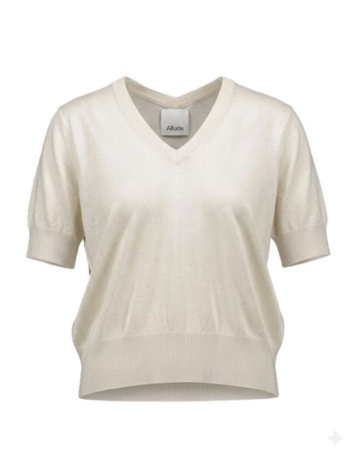 v-sweater 1/4 allude Allude | 262/6200580 80